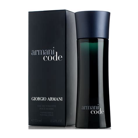 eau de toilette armani code homme 75ml